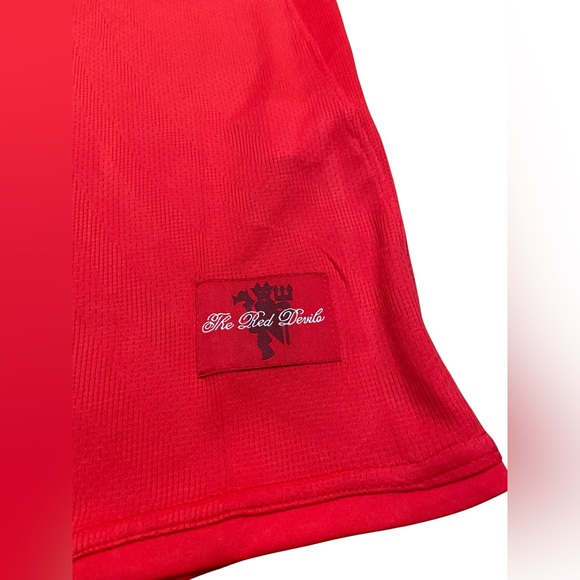 Manchester United 2008 CRISTIANO RONALDO #7 Vintage Soccer Jersey Final Moscow - Picture 5 of 13